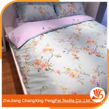 Fashion lovely home textile polyester fabric bedsheet